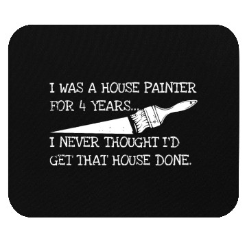 Discover Painter Painting Joke Mouse Pads