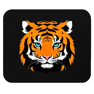 Discover Funny and Cute Comic Tiger Cartoon Mouse Pads