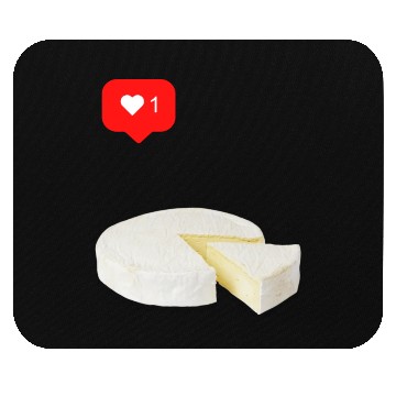 Discover Brie Cheese Lover Mouse Pads