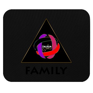 Discover FAMILY - BLACK PRINT Mouse Pads