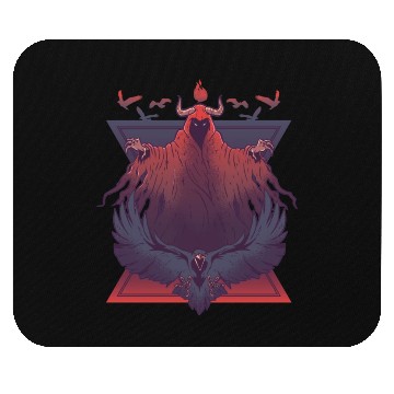 Discover Scary devil creepy eagle Scary devil creepy eagle Mouse Pads