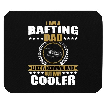 Discover Rafting Dad Design For Men Mouse Pads