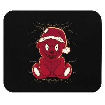 Discover Scary smiling teddy-bear Scary smiling teddy-bear Mouse Pads