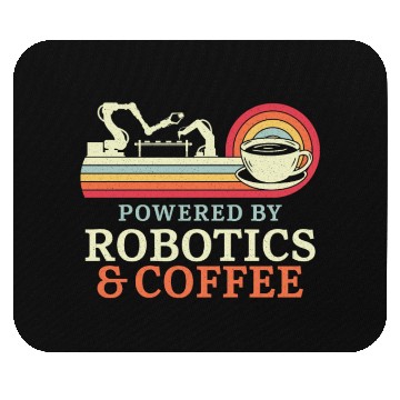Discover Robot Robotics Engineer Coffee Mouse Pads