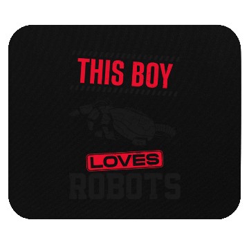 Discover Robot Robotics Engineer Boy This Mouse Pads