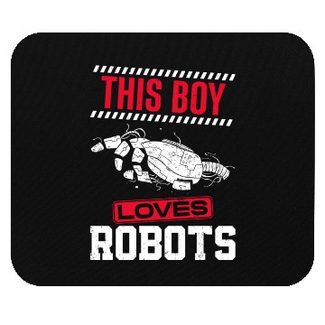 Discover Robot Robotics Engineer Boy This Mouse Pads