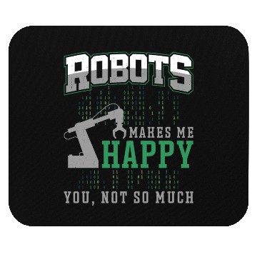 Discover Robot Robotics Engineer Robots Mouse Pads