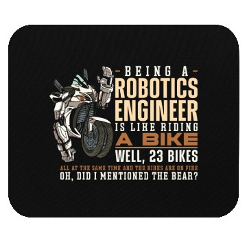 Discover Robot Robotics Engineer Being A Mouse Pads