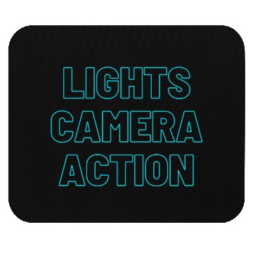 Discover lights camera action Mouse Pads