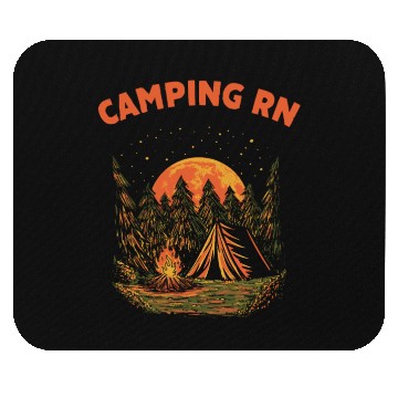 Discover Camping RN Camper Forest Camp Jungle Vacation Wild Mouse Pads