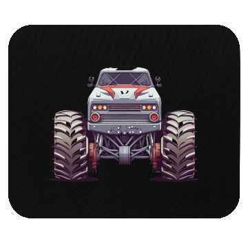 Discover Monster Truck Vintage Mouse Pads