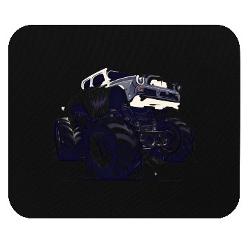 Discover Monster Truck Vintage Mouse Pads