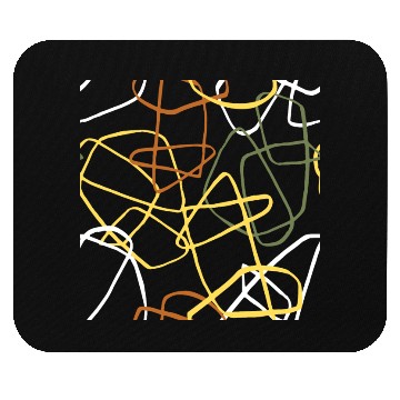 Discover Abstract Line Overlap Mouse Pads
