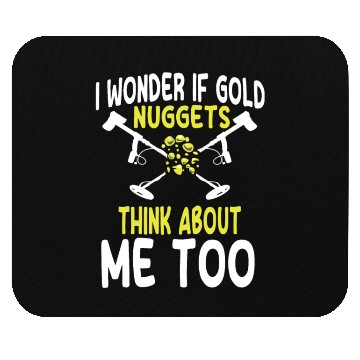 Discover Funny Metal Detecting Saying Mouse Pads