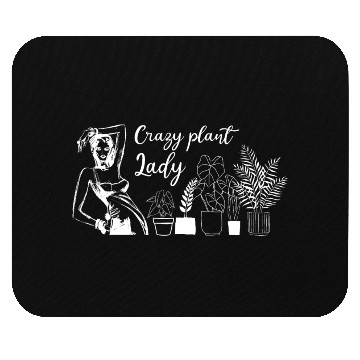 Discover Plant Lady Mouse Pads