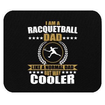 Discover Funny Racquetball Dad For Men Mouse Pads