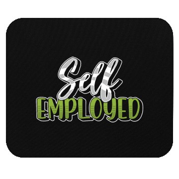 Discover Self Employed Boss Freelancer Work Job Mouse Pads