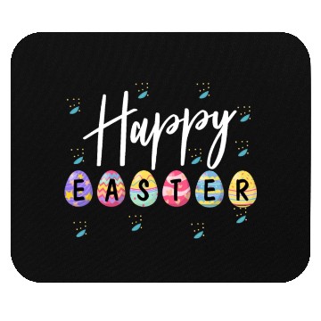 Discover HAPPY EASTER Bunny Egg Hunt Mouse Pads