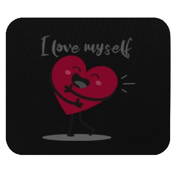 Discover I love myself Mouse Pads