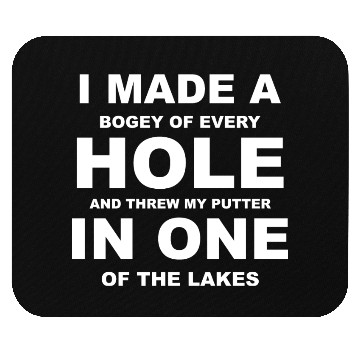 Discover Funny Golf Mouse Pads