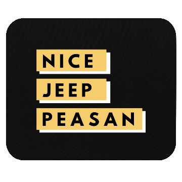 Discover Nice Jeep Peasant Mouse Pads