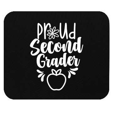 Discover Proud Second Grader Teacher 2nd Grade School Mouse Pads