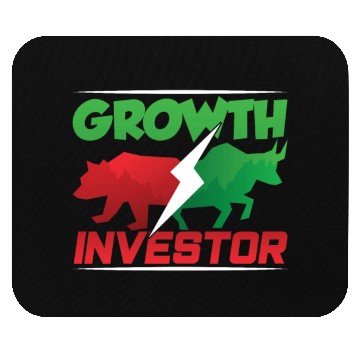 Discover Growth Investor Investing Invest Shareholder Mouse Pads