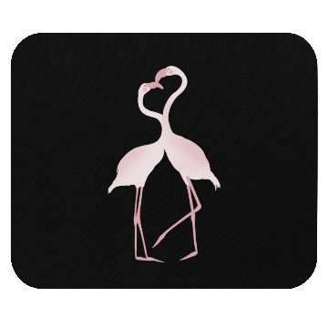 Discover Flamingo lovers Mouse Pads