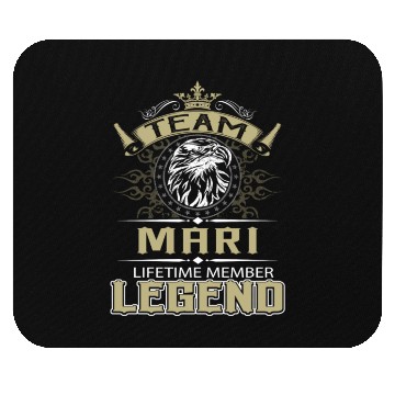 Discover Mari Name Mouse Pads - Mari Eagle Lifetime Member Leg