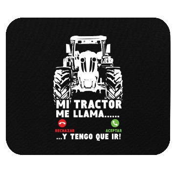 Discover Tractor Calls Me I Must Go Driver Farmer Mouse Pads