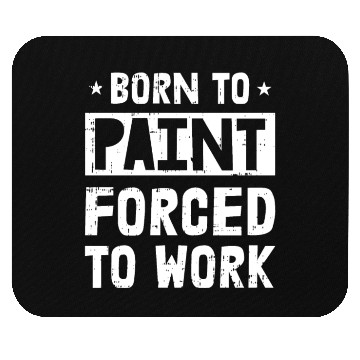 Discover Painter Painting Funny Mouse Pads