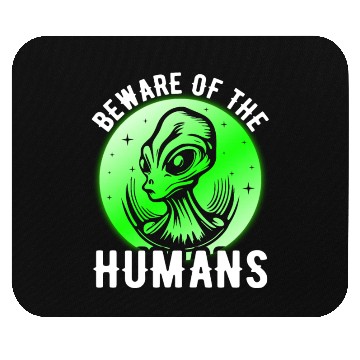 Discover Alien, Aliens, UFO, UAP, Space Unknown Flight Mouse Pads