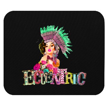 Discover Eccentric Lady Mouse Pads