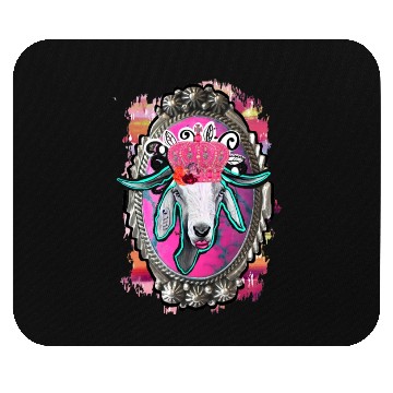 Discover Goat Queen Mouse Pads