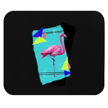 Discover Retro Flamingo Mouse Pads