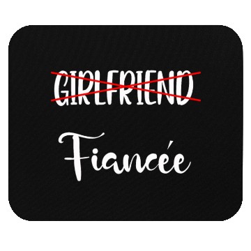Discover Girlfriend Fiancee Couple Engagement Engaged Mouse Pads
