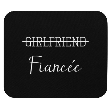 Discover Girlfriend Fiancee Couple Engagement Engaged Mouse Pads