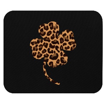 Discover Shamrock Leopard Mouse Pads
