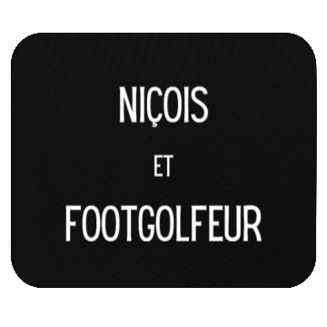 Discover Nicois et footgolfeur Mouse Pads