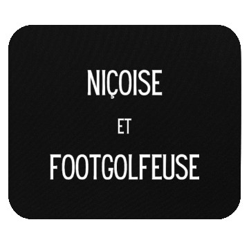 Discover Nicoise et footgolfeuse Mouse Pads