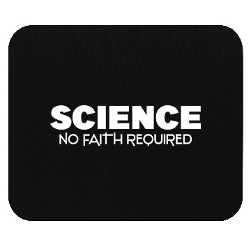 Discover Atheist science | atheism faith gift Mouse Pads