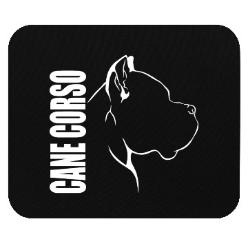 Discover Proud Cane Corso Profile dog mom Mouse Pads