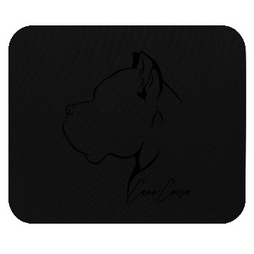 Discover Proud Cane Corso Profile dog mom Mouse Pads