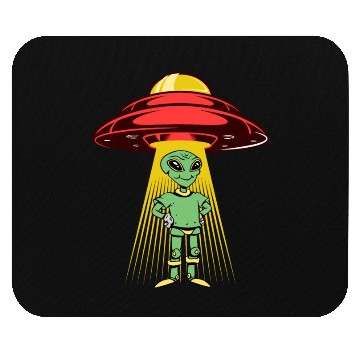 Discover Alien landing Mouse Pads