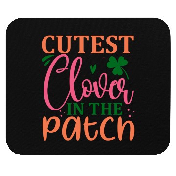 Discover cutest clover in the patch Mouse Pads