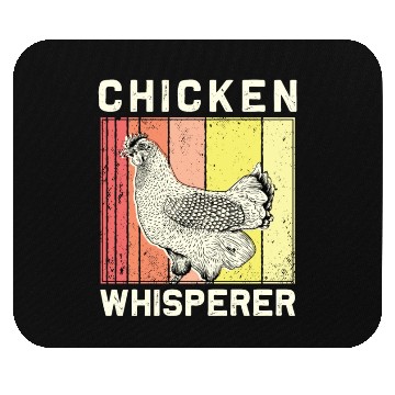 Discover Chickens Farmers Chicken Whisperer Mouse Pads