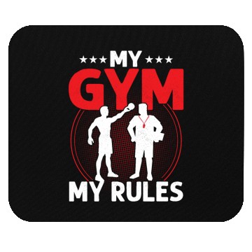 Discover My Gym My Rules Physical Education School Mouse Pads