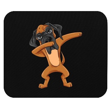 Discover Dabbing Great Dane Mouse Pads