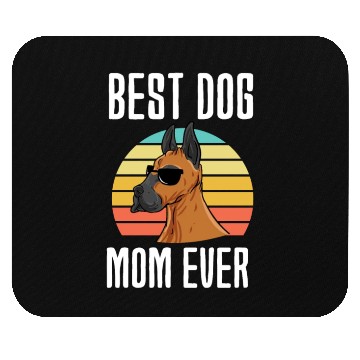 Discover Best Dog Mom Ever Great Dane Mouse Pads
