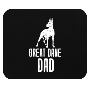 Discover Great Dane Dad Mouse Pads